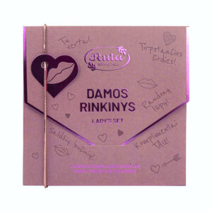 Juodojo šokolado figūrėlės „Damos rinkinys“, 45 g